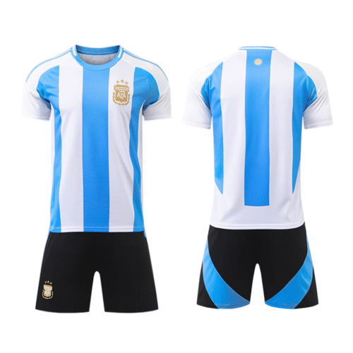 Custom Soccer Jersey Football Sports Team Training Soccer Uniforms Personalized Name Number Argentina Logo