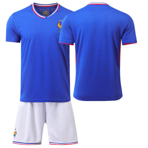 Custom Soccer Jersey Football Sports Team Training Soccer Uniforms Personalized Name Number France Logo